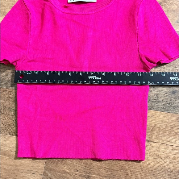 Zara Women's Pink Crop-top - Picture 5 of 5